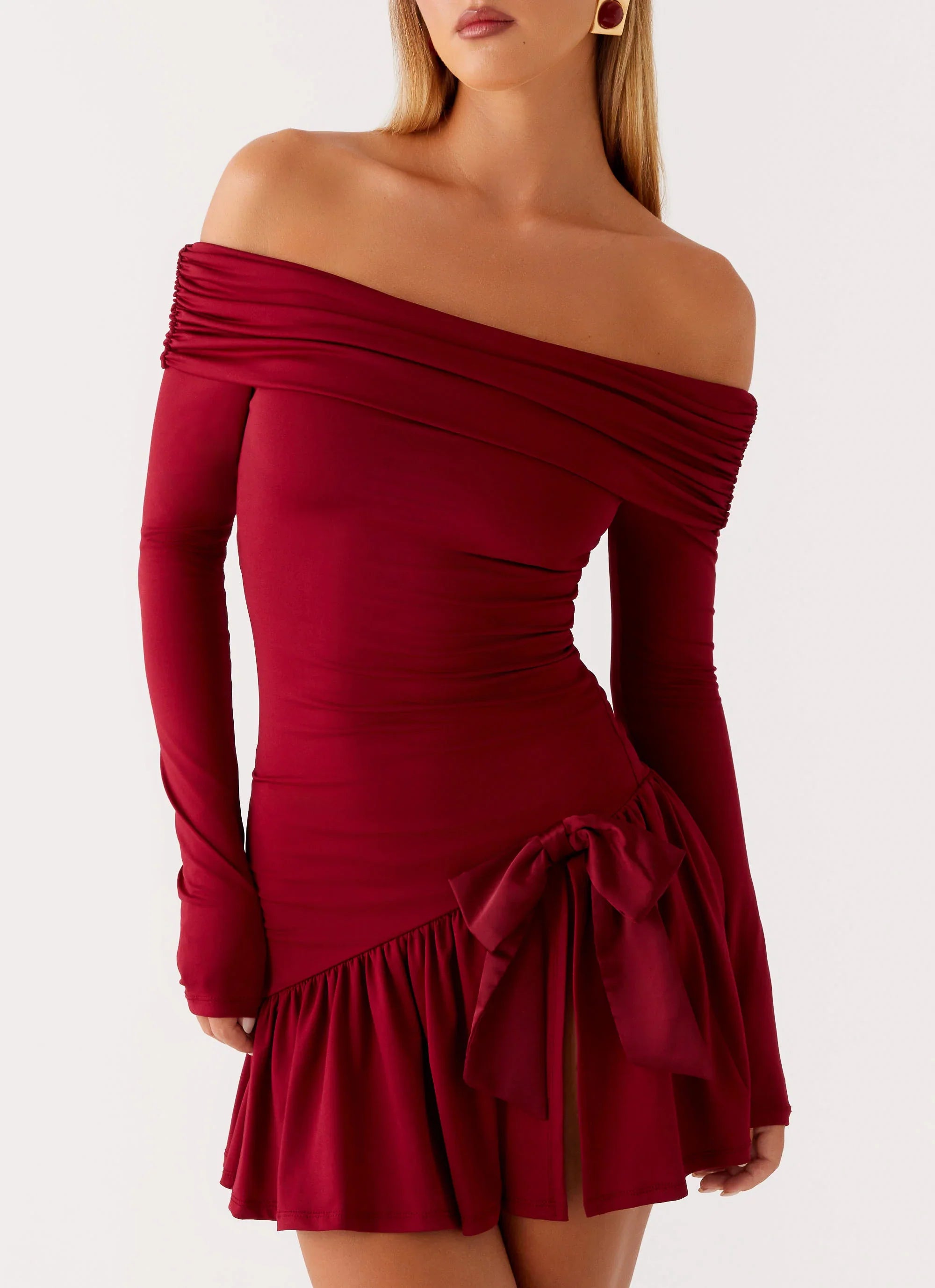 Grazia Mini Dress Red