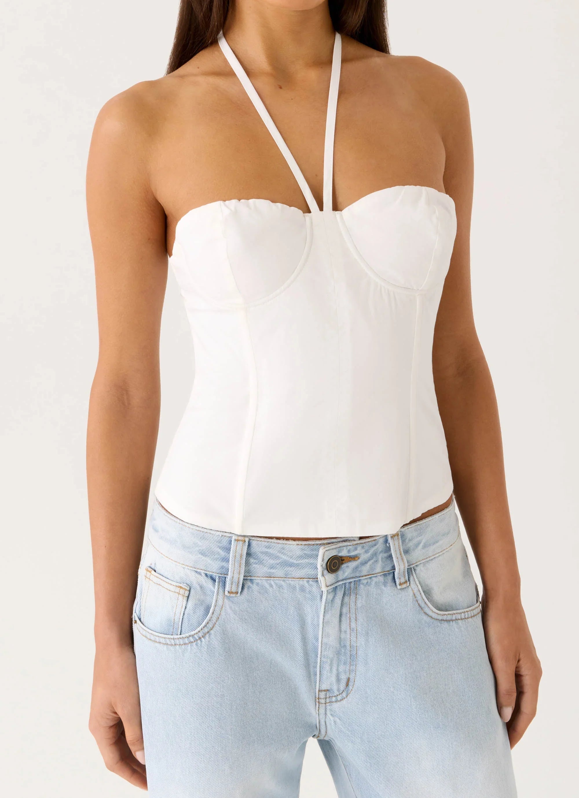 Jayne Top White