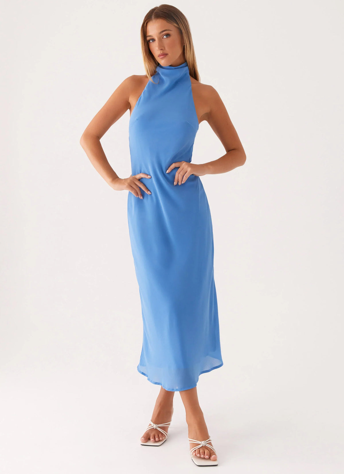 Shelly Midi Dress Azure