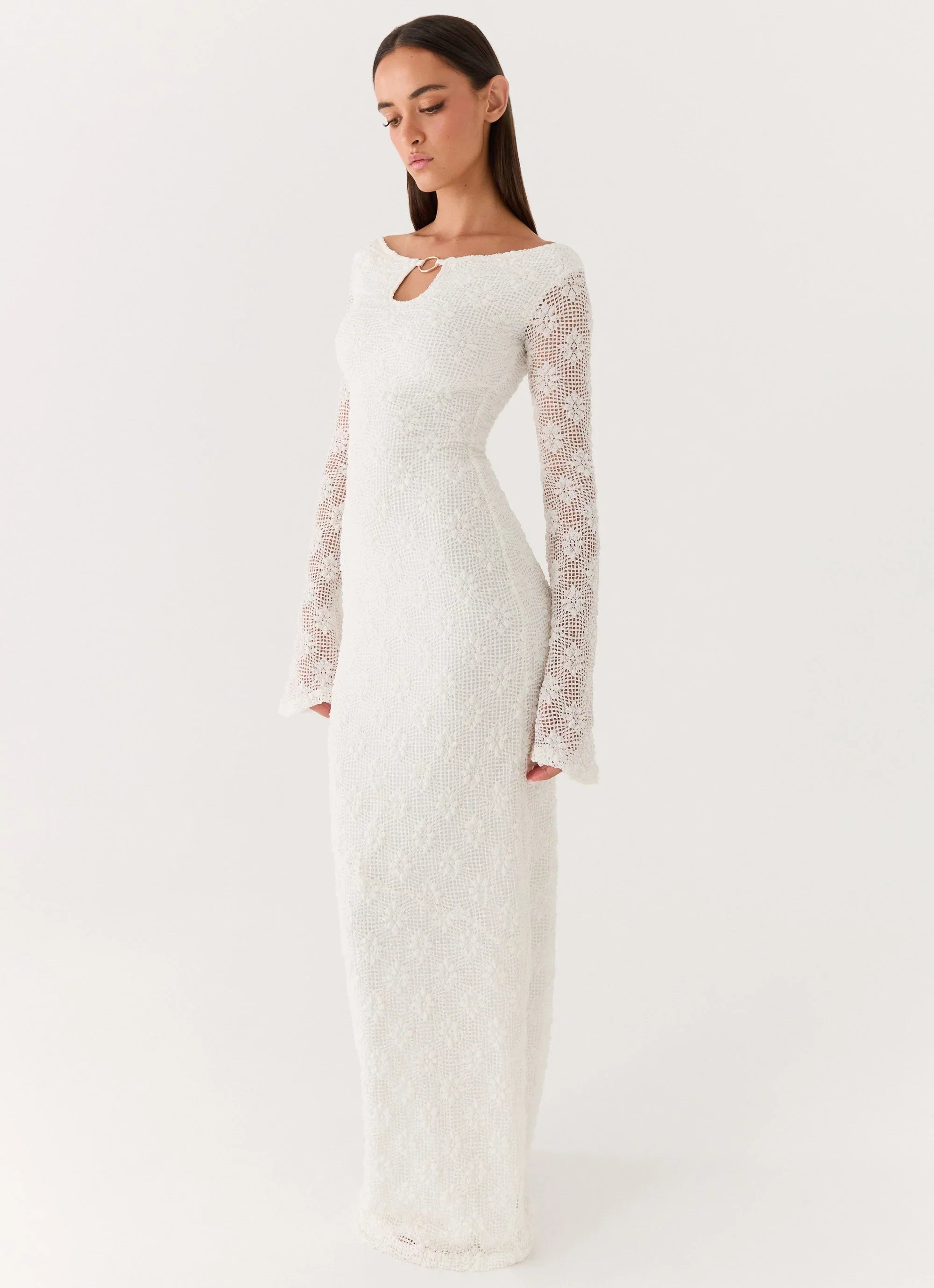 Theresea Maxi Dress White