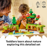 LEGO DUPLO Town Discovery Forest with Wild Animals 10480 Preschool Building Toys for Toddlers Ages 3 Sturdy Build for Pretend Play Fine Motor Skills 131 pieces Gift Idea