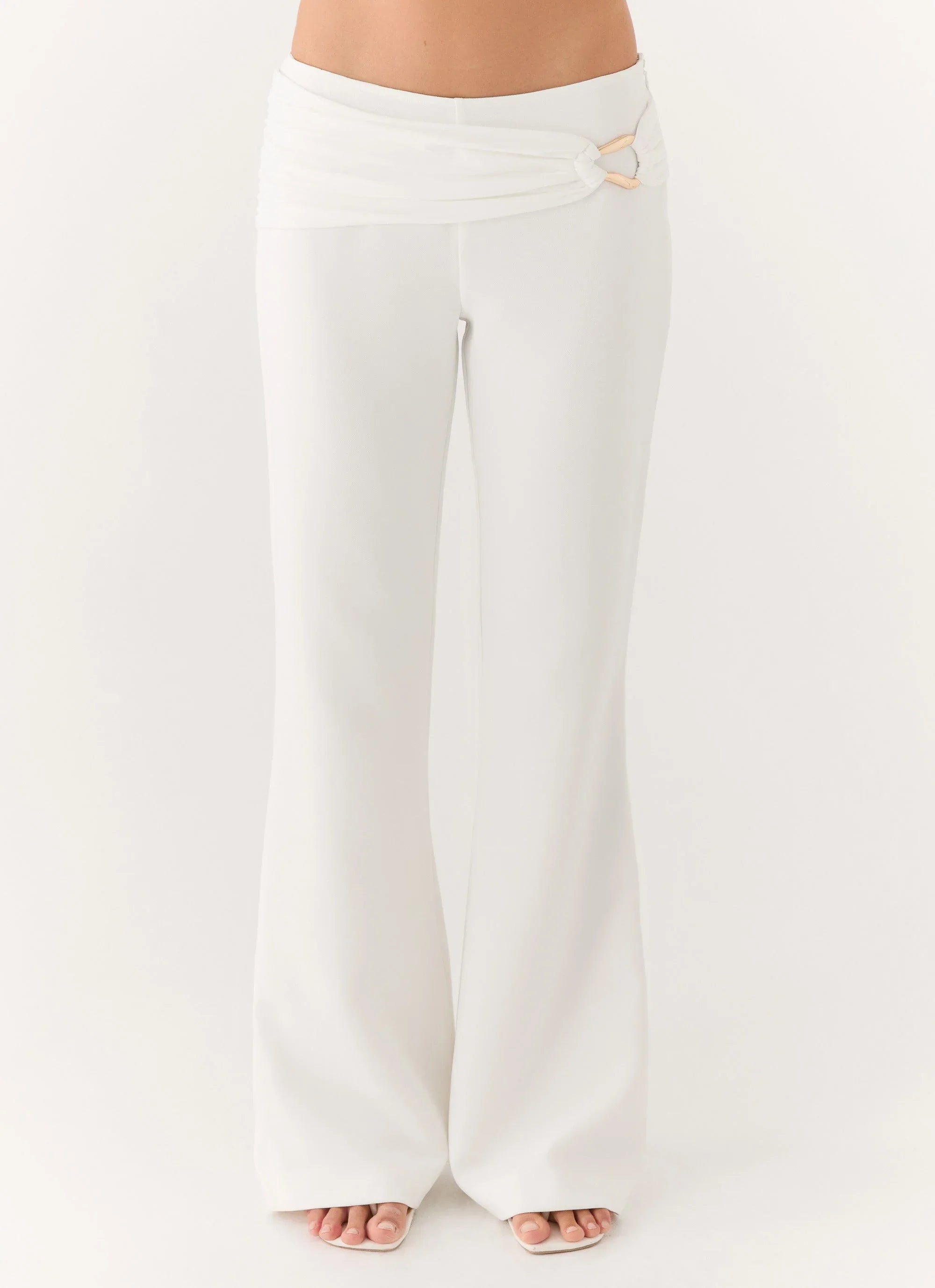 Shaniqua Pant White