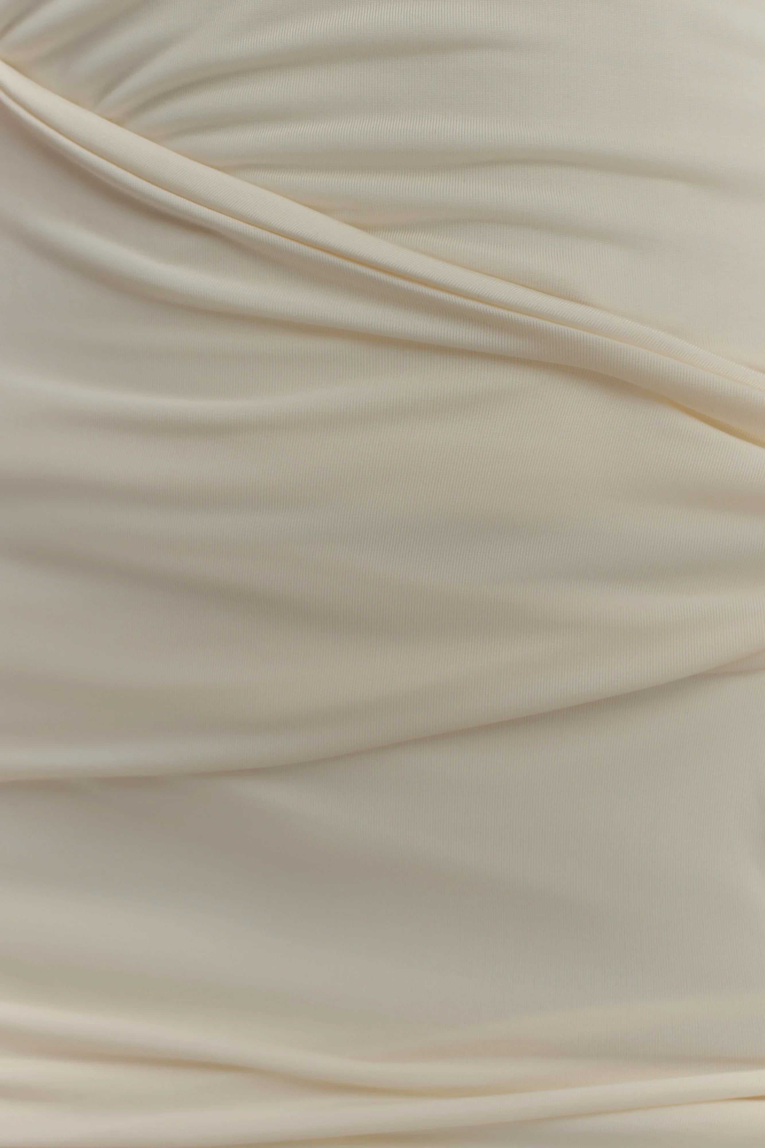 Kaiden Slinky Beaded Maxi Dress Ivory