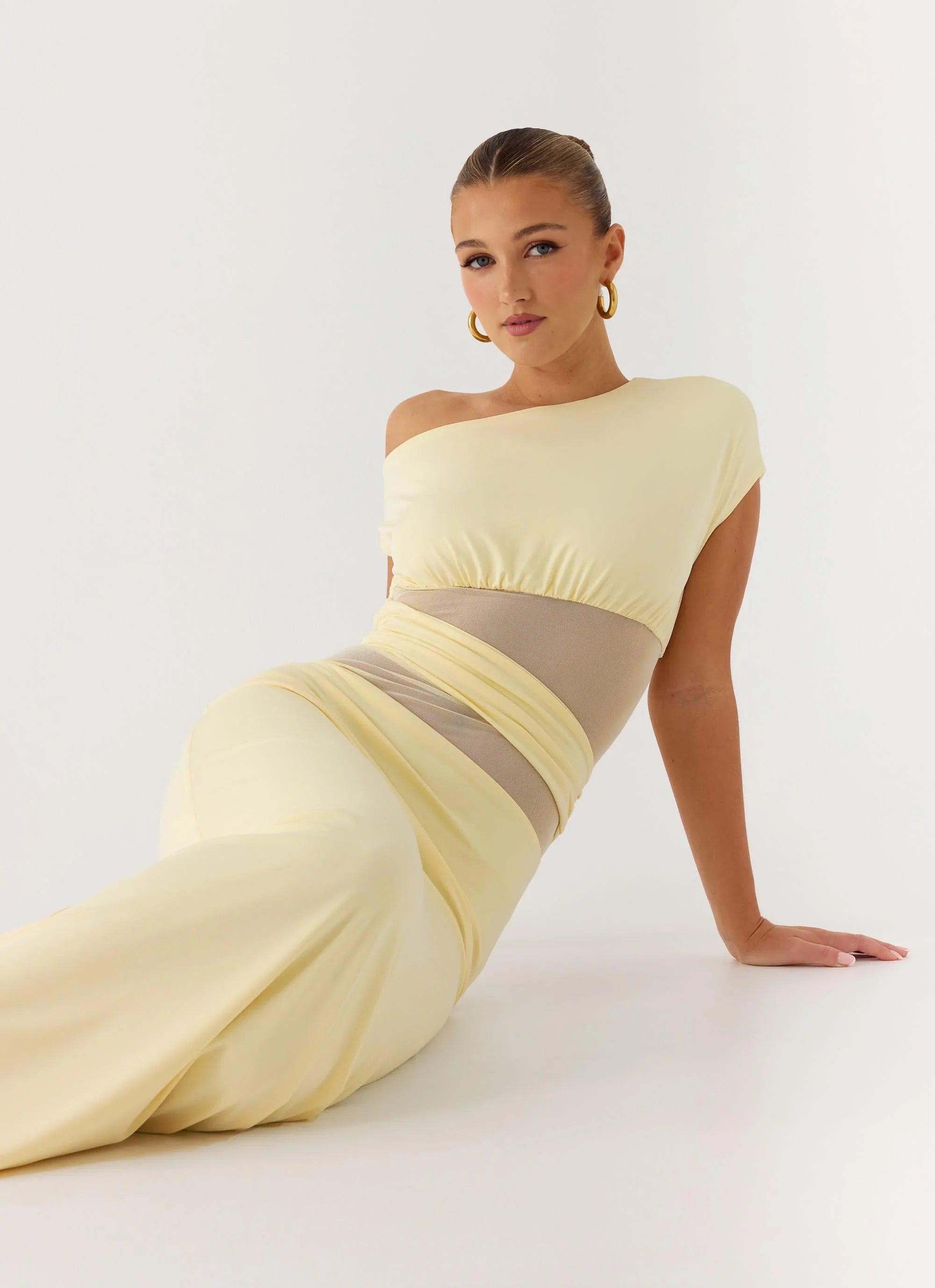Like Honey Maxi Dress Butter Yellow
