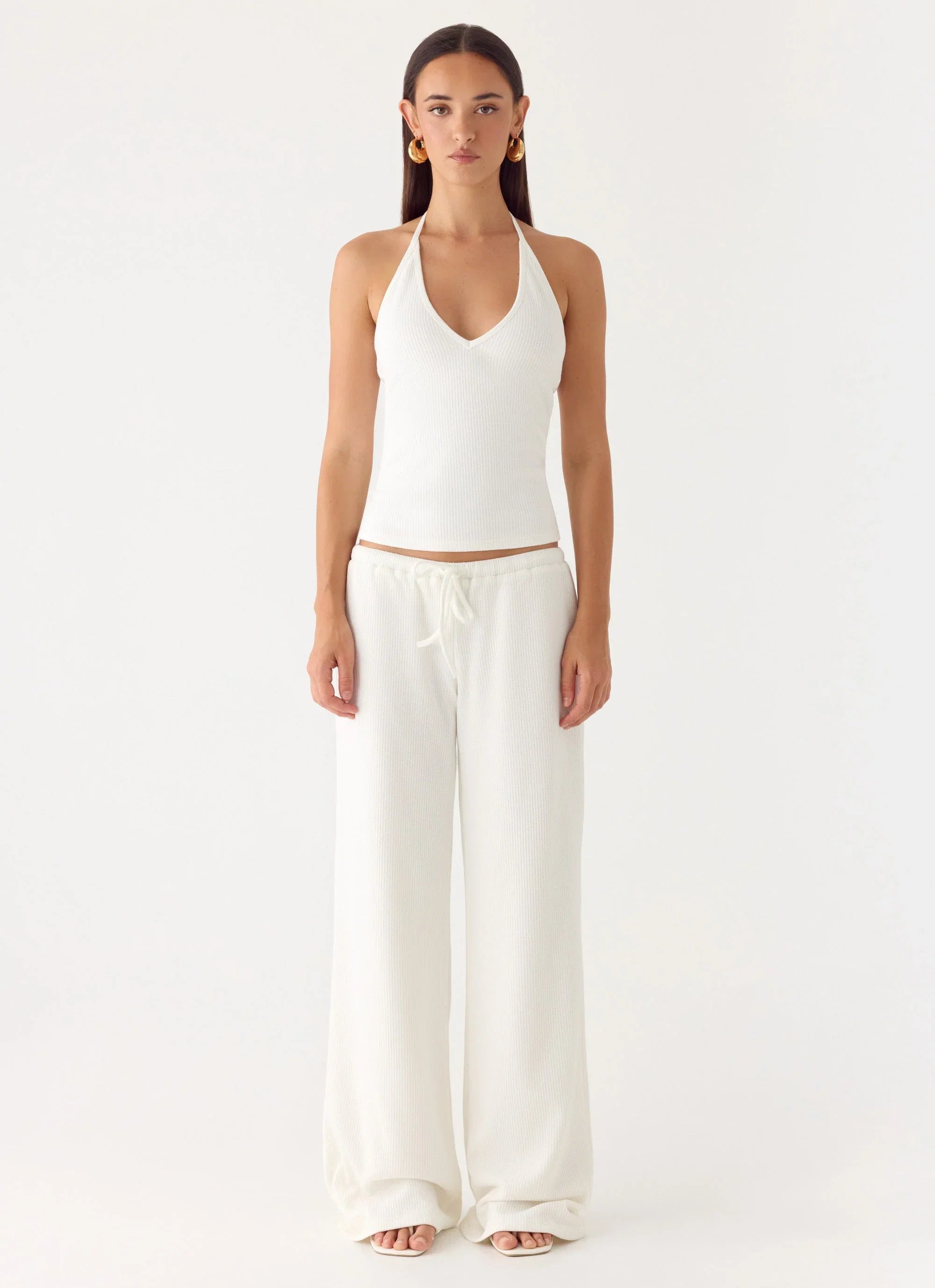 Henry Low Rise Pant Ivory