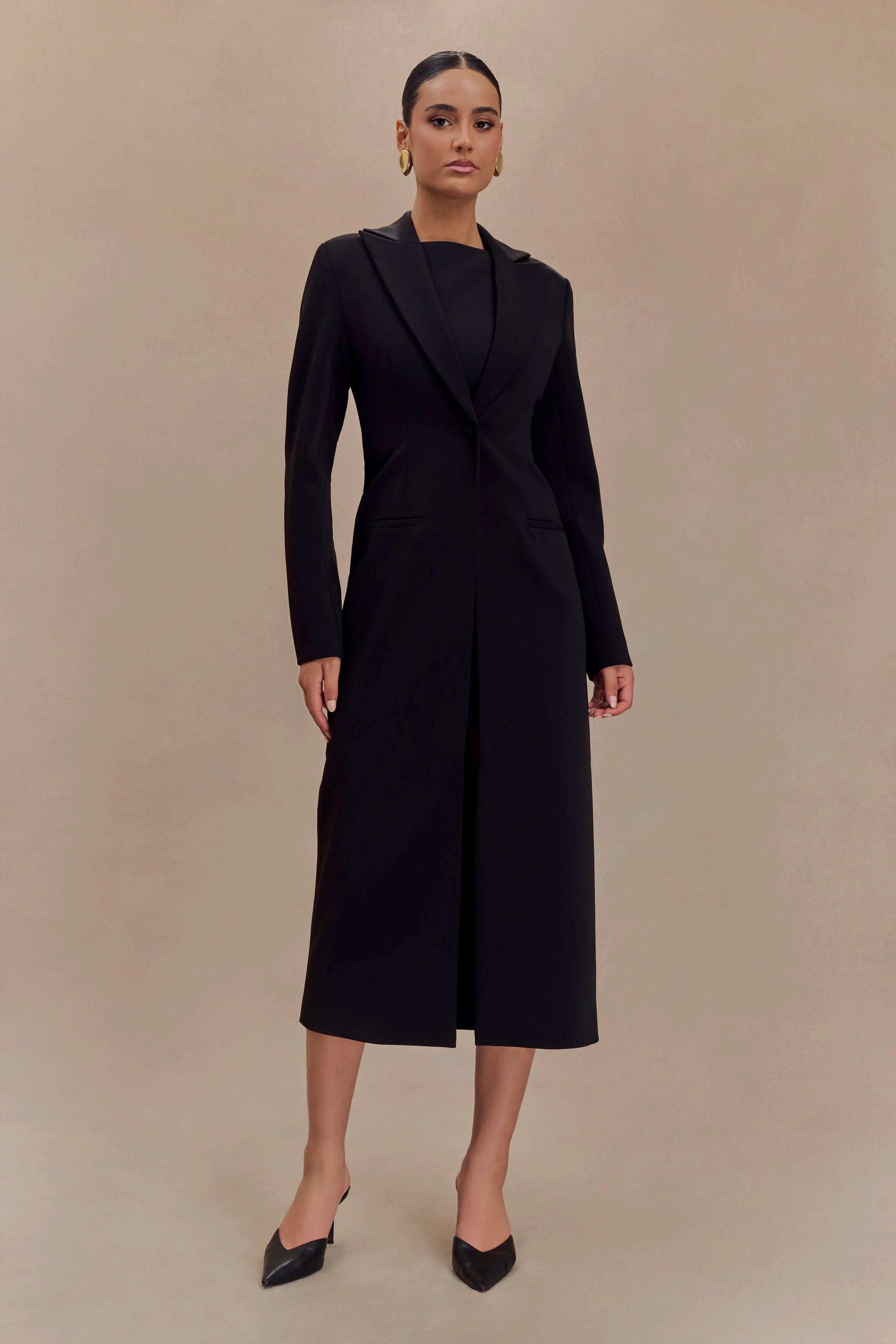 Caviar Suiting Coat Black