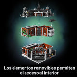 LEGO DC Batman Arkham Asylum Juego de construcción para adultos Decoración del hogar para dormitorio oficina o estante de libros Coleccionable para fanáticos de cómics y películas edades 18