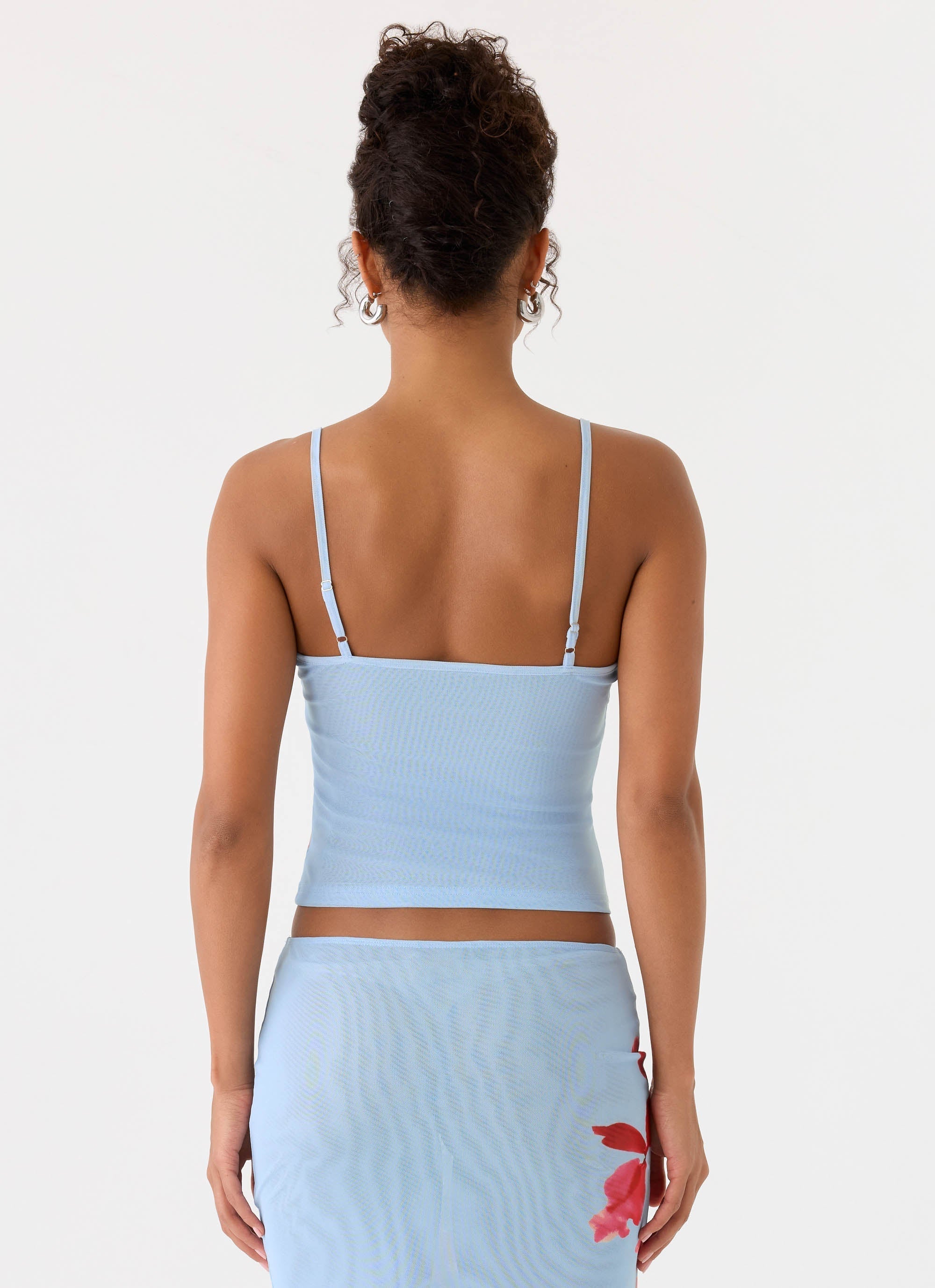 Tamia Cami Top Blue Petal