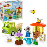LEGO DUPLO Town Caring for Bees Beehives Preschool Kids Learning Toy 2 Figures and a Drivable Truck STEM Toy Build and Rebuild Educational Set for Toddlers Ages 2 Years Old and Up 10419