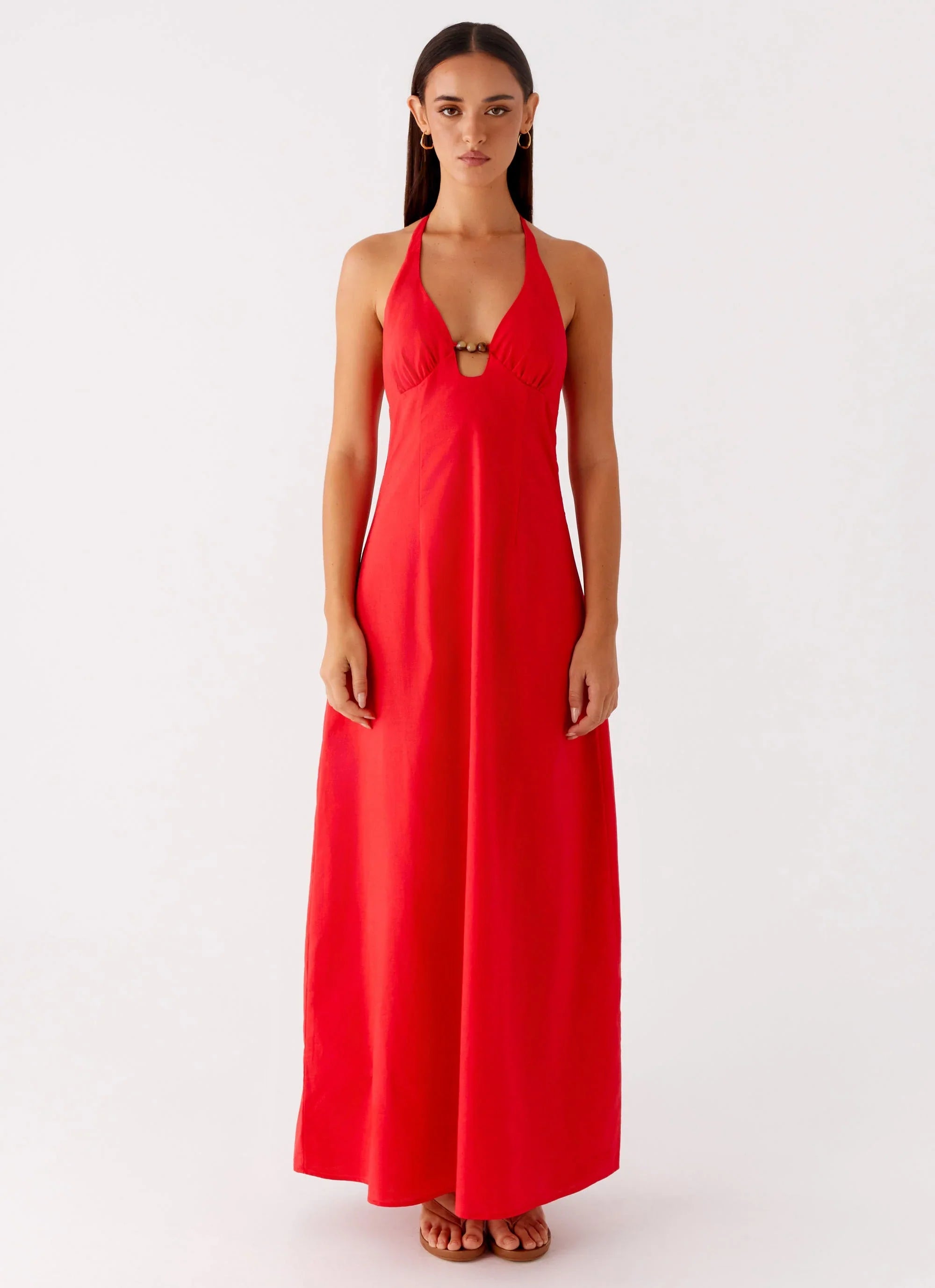 Zana Maxi Dress Red