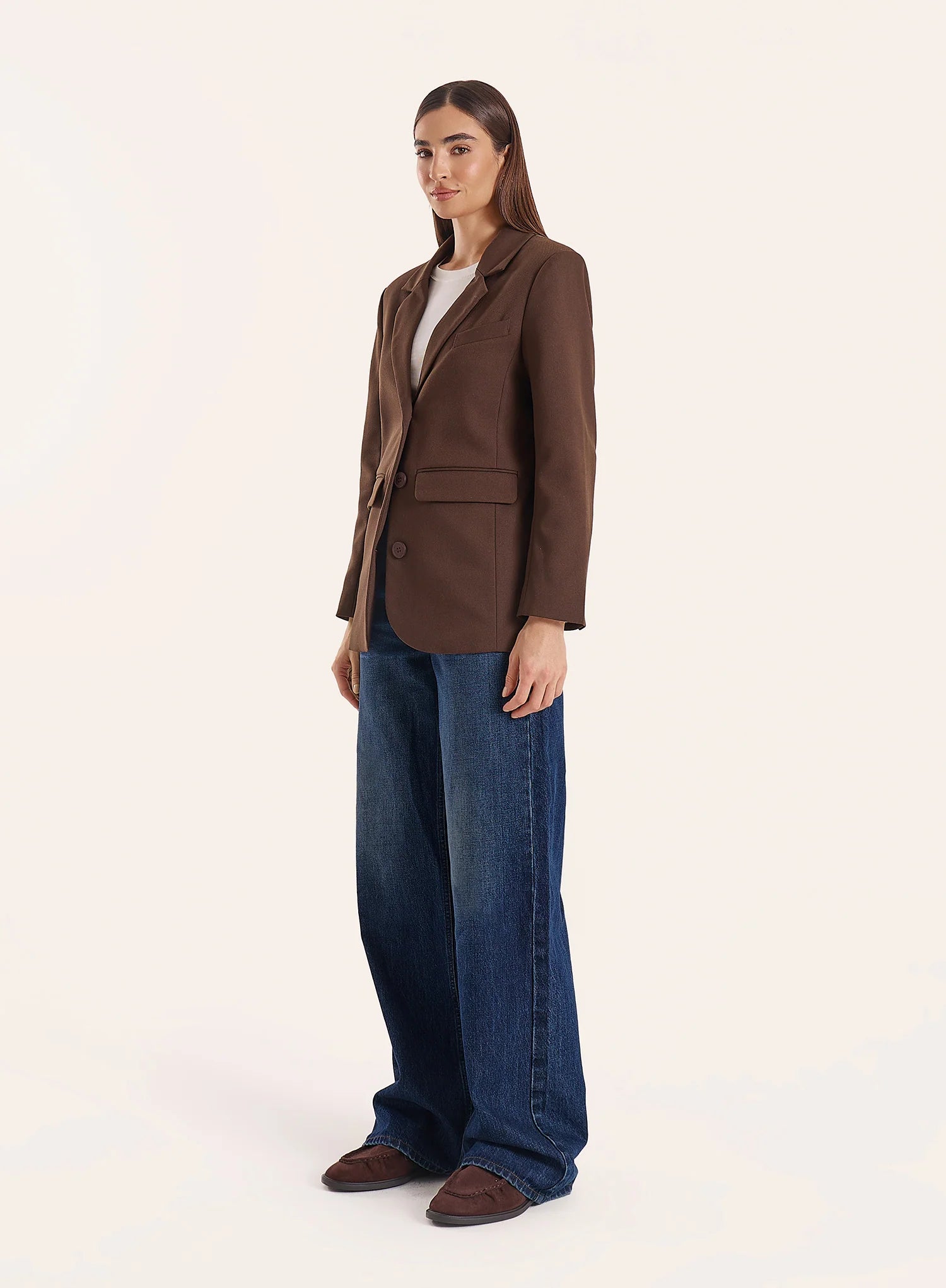 Chocolate Tailored Blazer