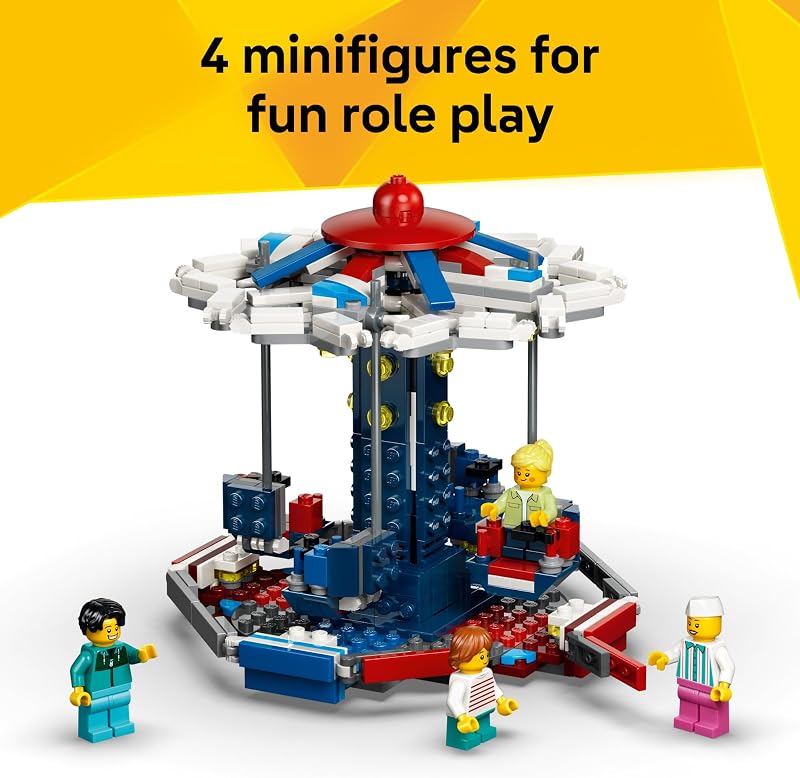 LEGO Creator 3 in 1 Iconic Ferris Wheel 31389 Building Toys for Boys Girls Ages 8 3 Building Options Display or Play 916 pieces Gifts for Birthdays