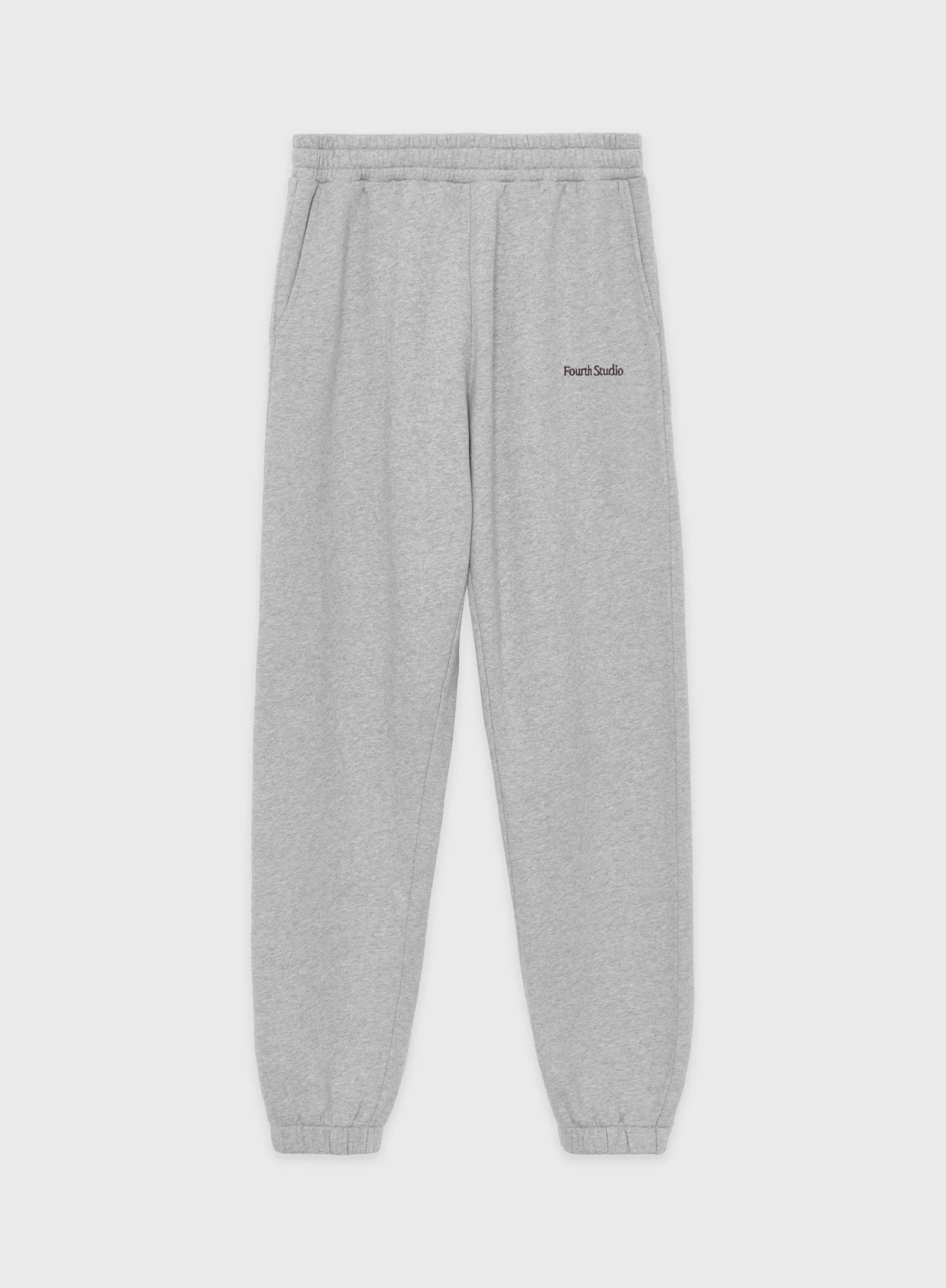 Grey Marl Fourth Studio Branded Jogger