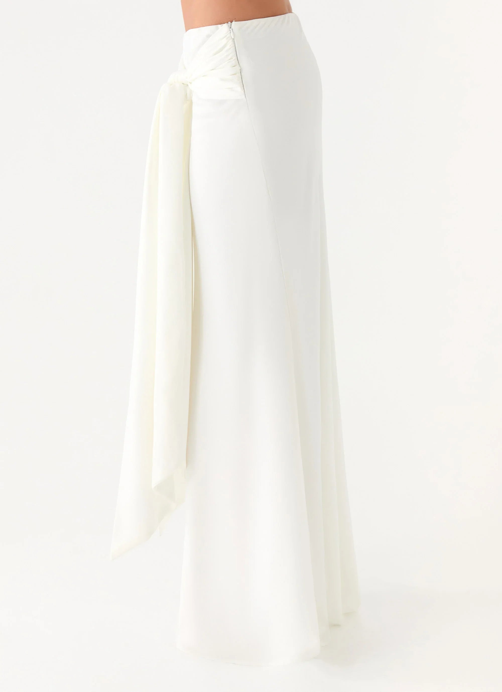 Eirlys Maxi Skirt White