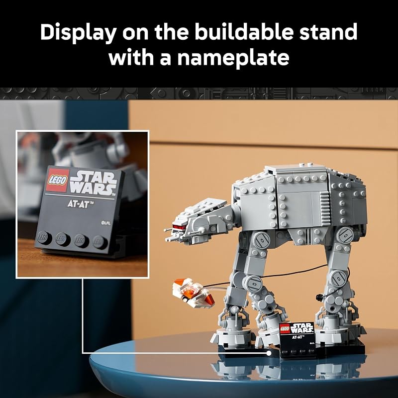 LEGO Star Wars AT AT Walker Building Set for Adults Ages 18 Collectible Room Decor for Office Bedroom or Book Shelf Activity for Men Women Movie Fans Gift Idea for Birthdays 75440