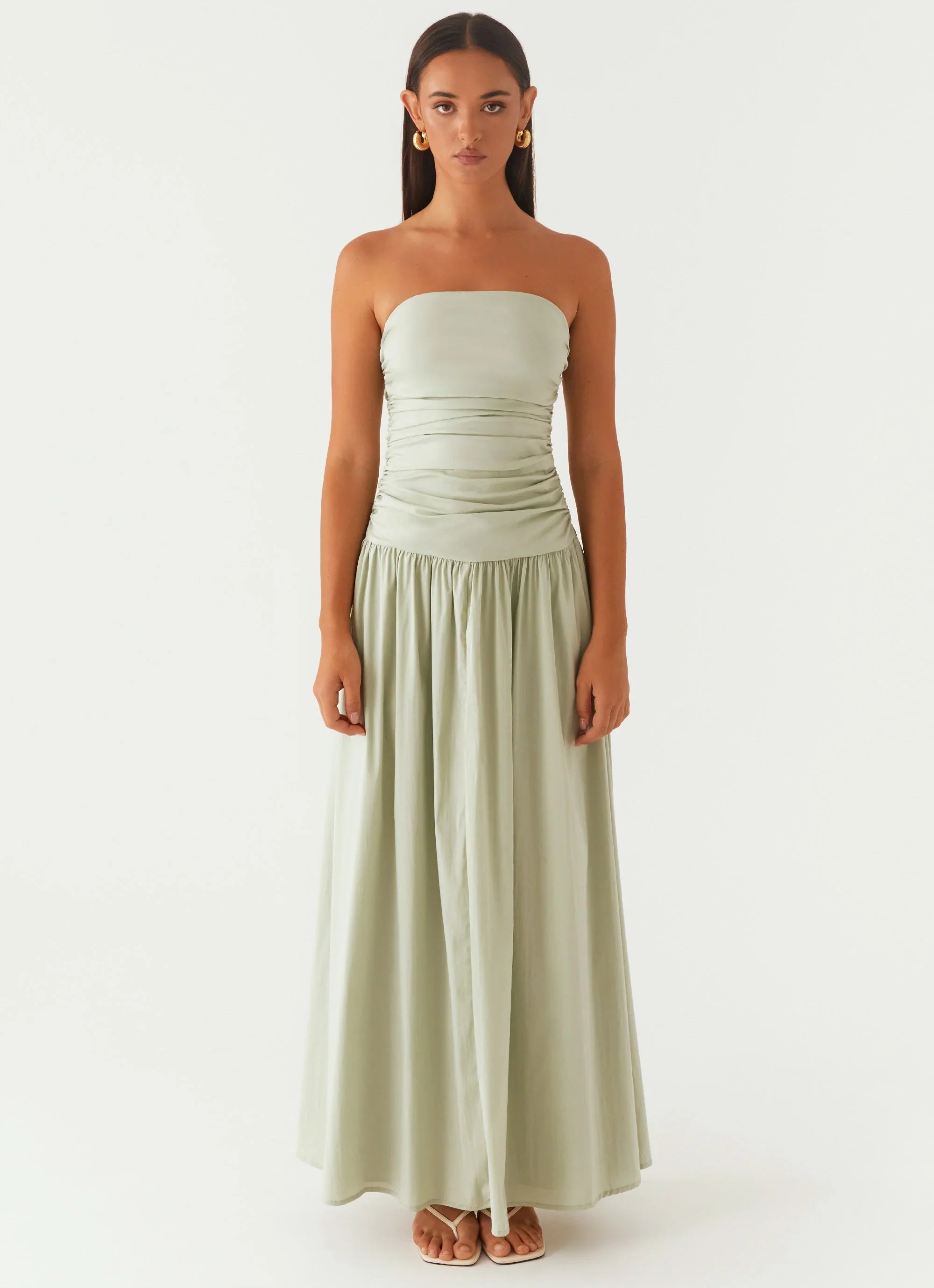 Carmel Maxi Dress Sage