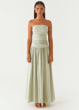Carmel Maxi Dress Sage