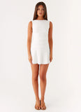 Kelda Mini Dress White