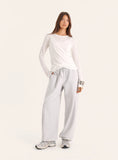 White Double Layered Top