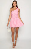 Luther Pink Mini Dress