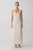 Anisa Scoop Neck Maxi Dress Stripe