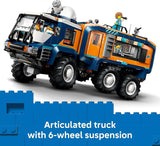 LEGO City Arctic Explorer Science Lab Truck Building Toy STEM Pretend Play Set for Boys Girls Ages 8 Buildable Toy Truck for Kids W 5 Minifigures Gift Idea for Birthdays 60471