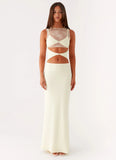 Imperial Maxi Dress Yellow