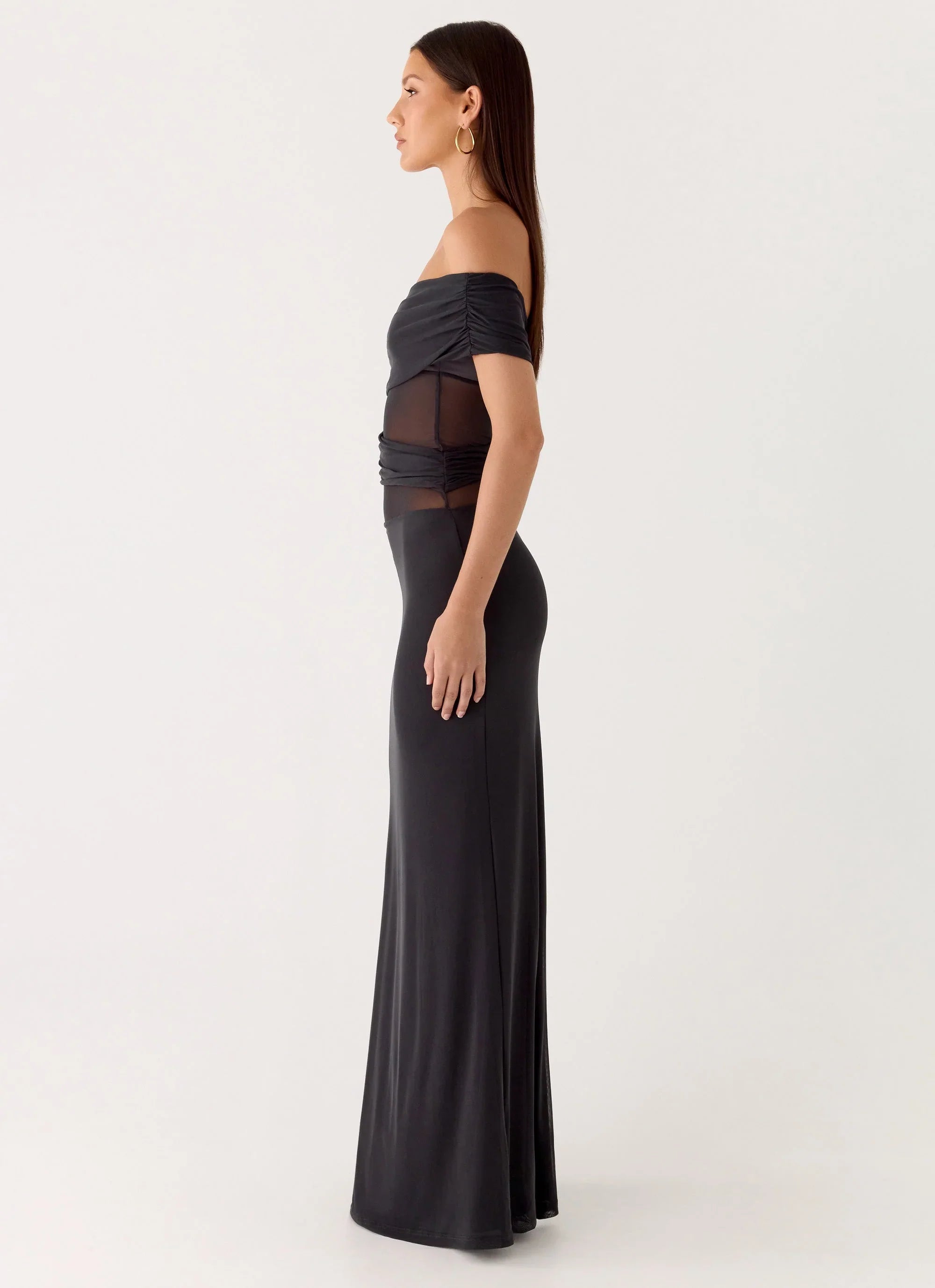 Lumi Maxi Dress Dark Grey