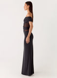 Lumi Maxi Dress Dark Grey