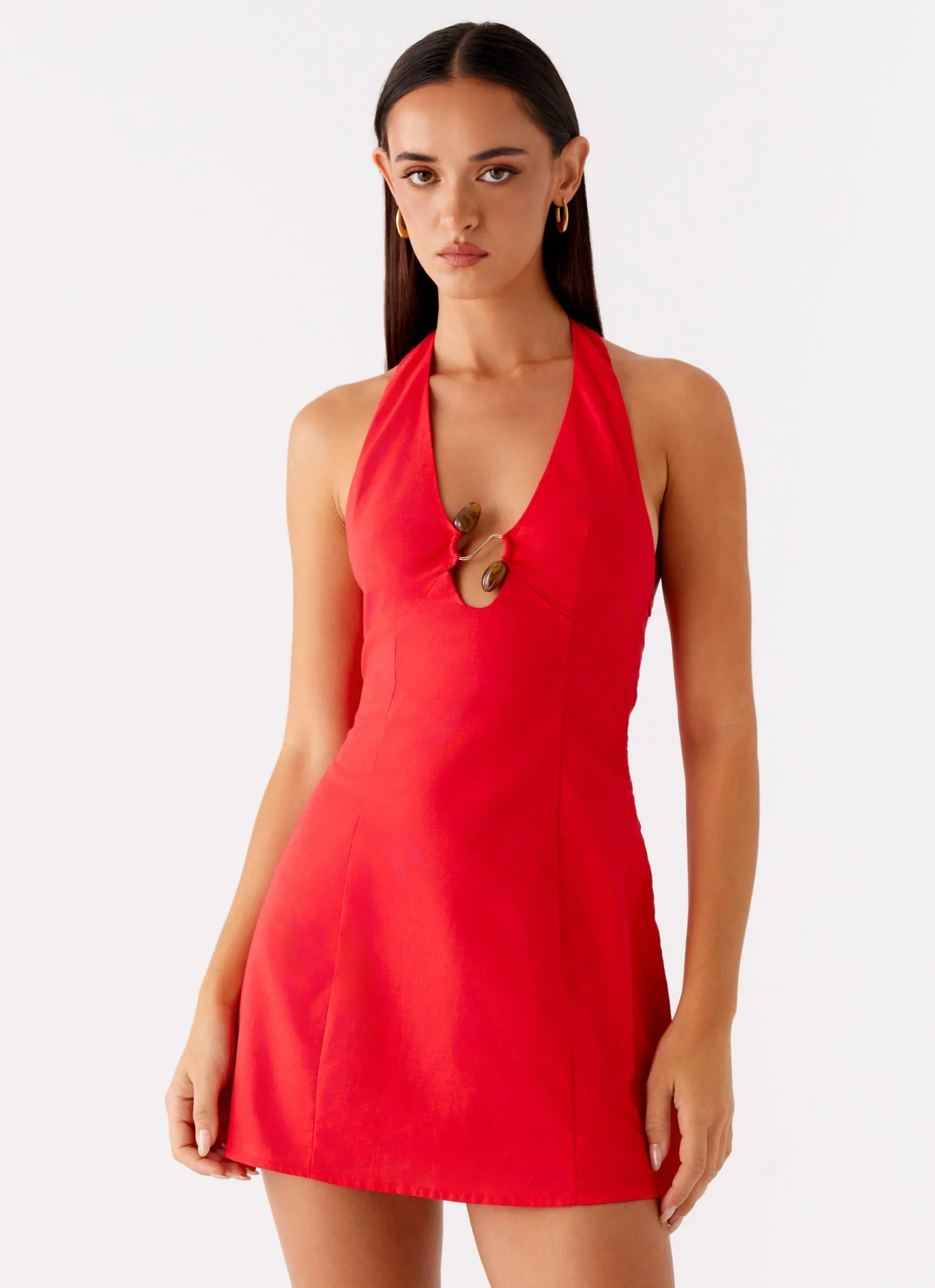 Roxe Mini Dress Red