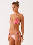 Calista Bikini Top Flamingo Fling