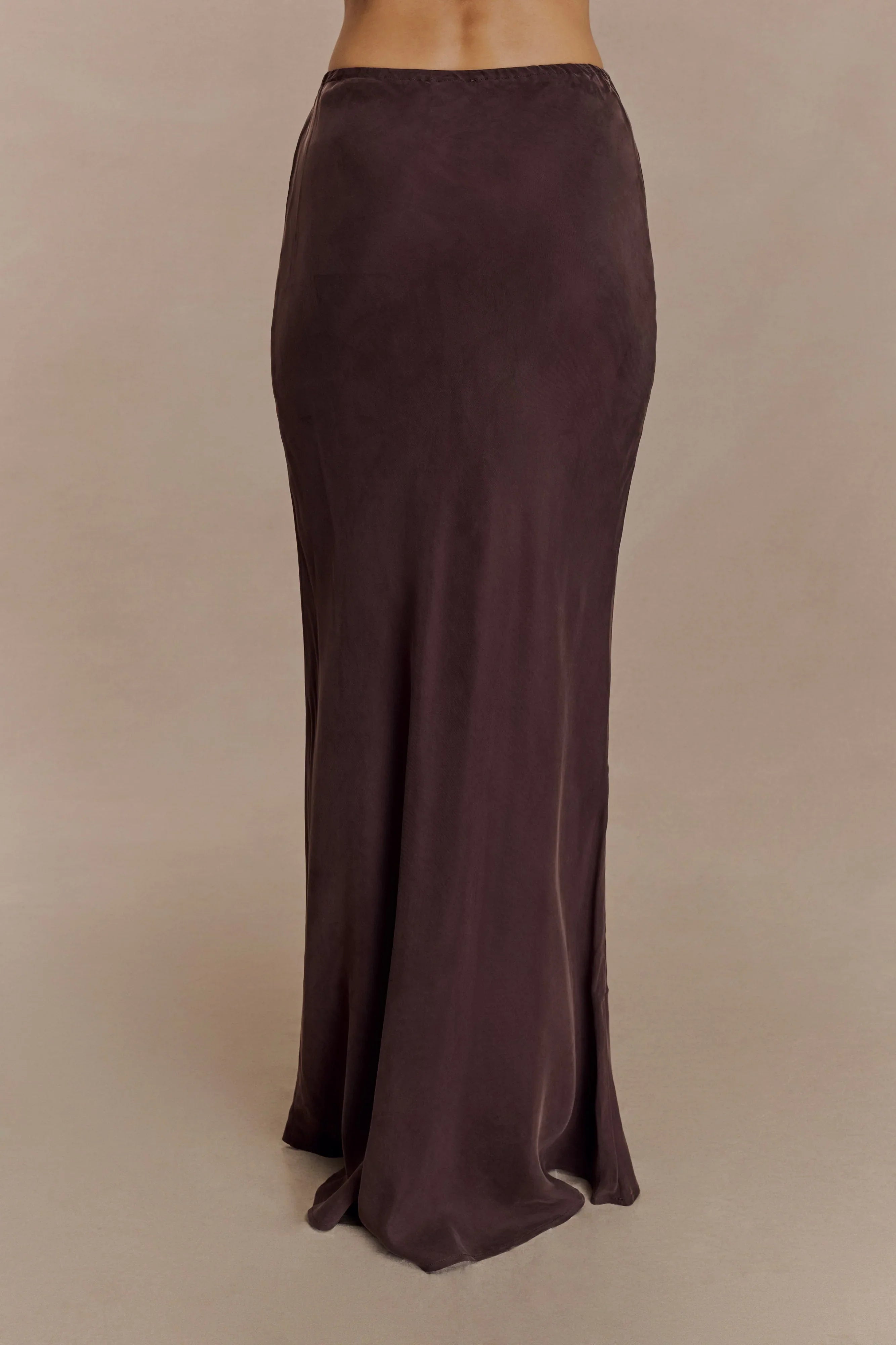 Violeta Maxi Skirt Dark Chocolate