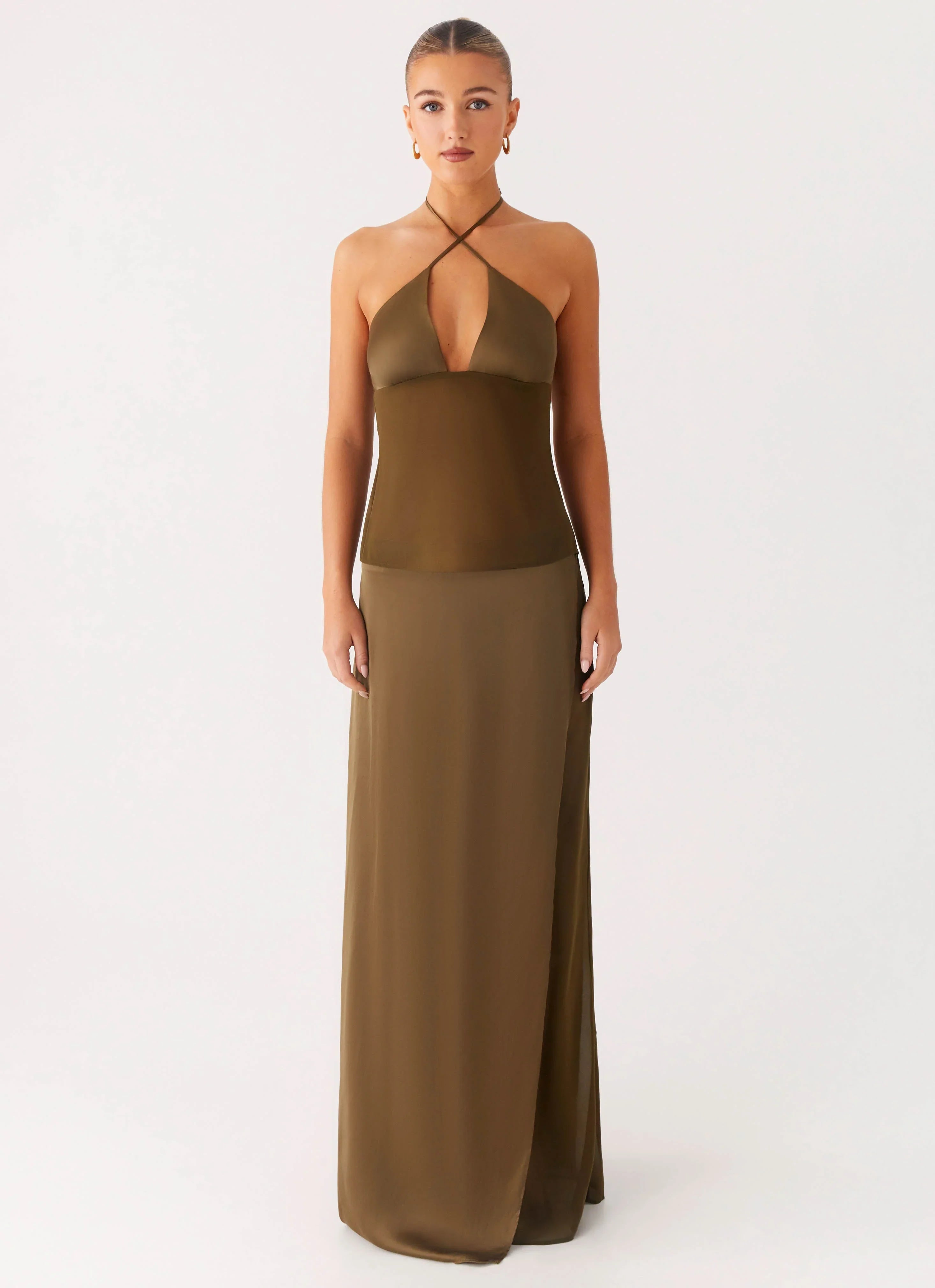 Ellyse Top Khaki