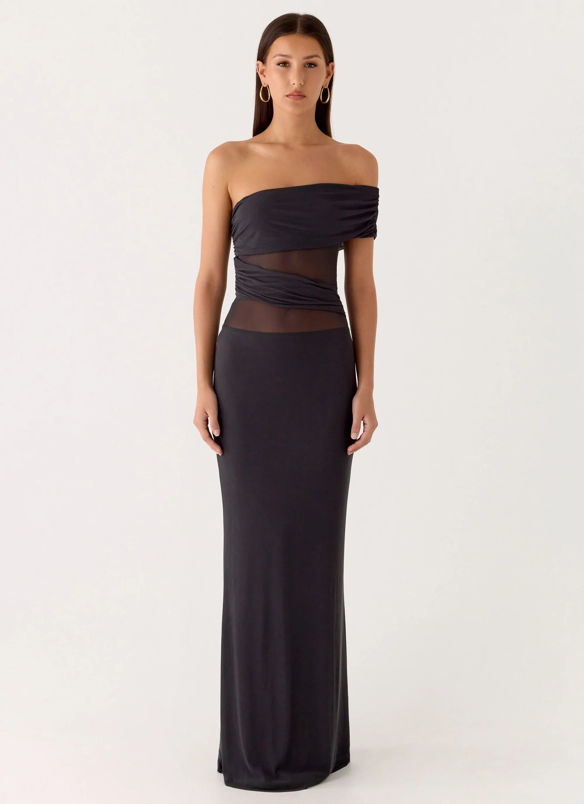Lumi Maxi Dress Dark Grey