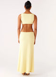 Aruba Hardware Maxi Dress Yellow