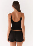 Freedom Mini Shorts Black