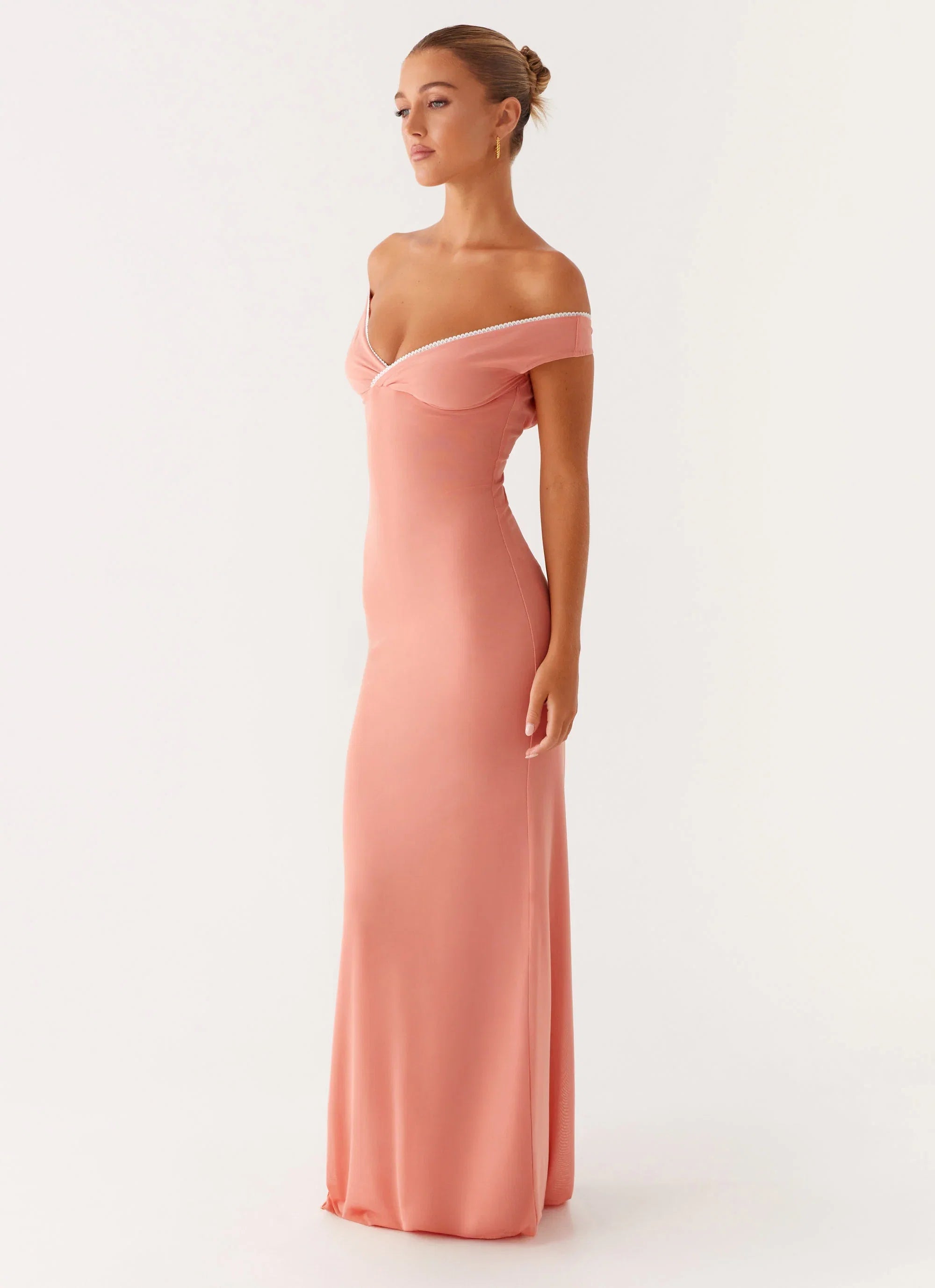 Katiya Maxi Dress Peach