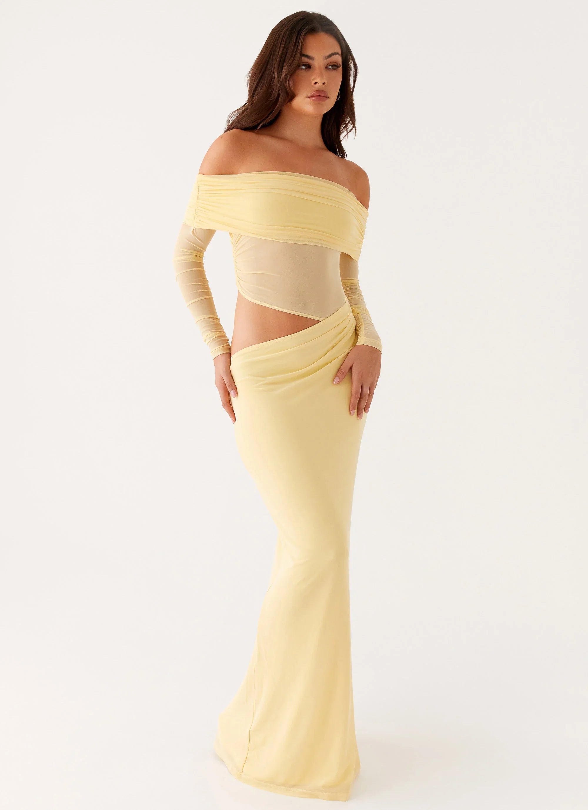 Emery Maxi Dress Yellow