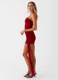Tamsin Mini Dress Red