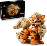 LEGO Pokémon Arcanine 72160 Collectible Building Set for Adults Ages 18 Posable Pokémon Model Kit for Display Bedroom Desk or Book Shelf Decor