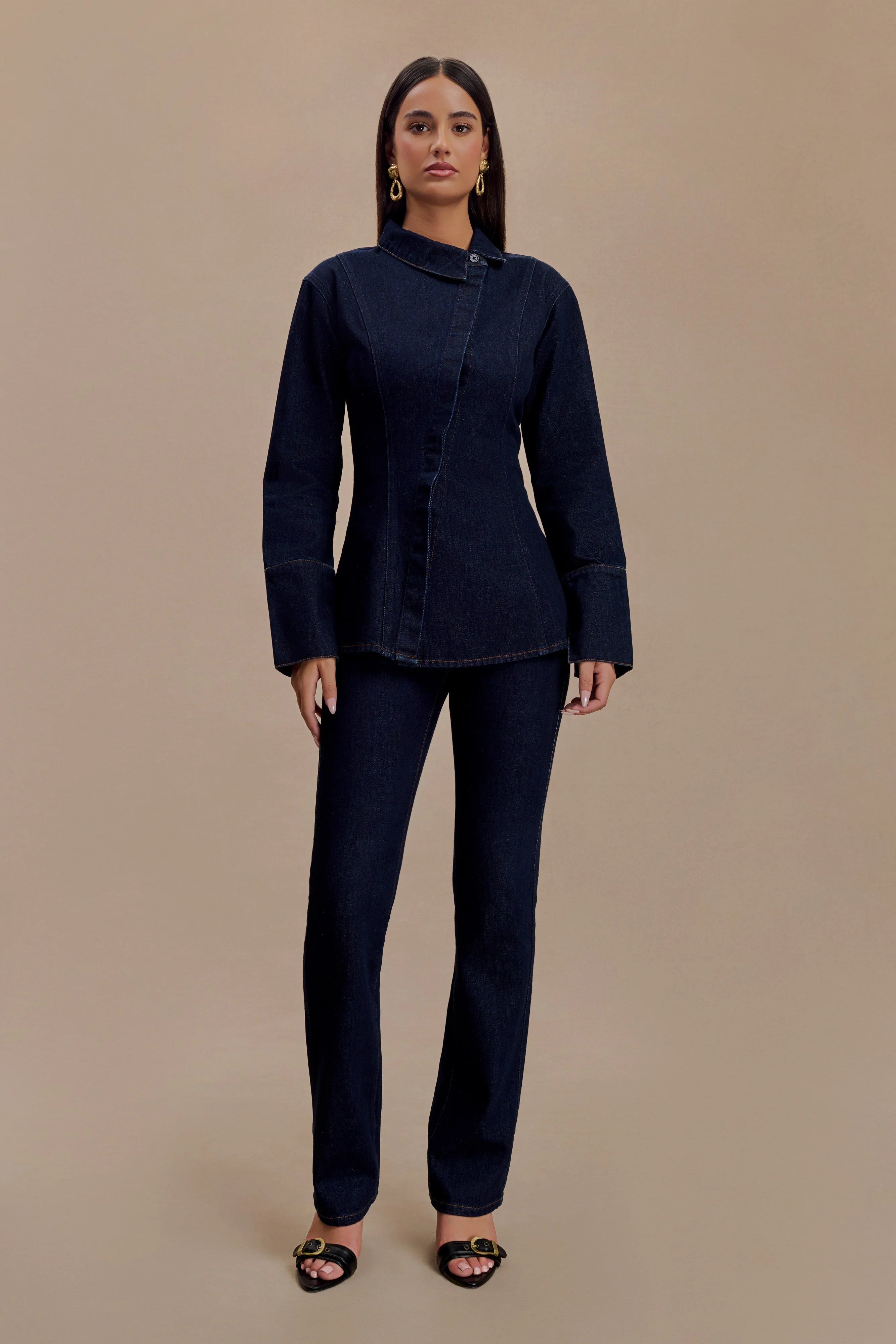 Jericho Straight Leg Jeans Indigo Blue