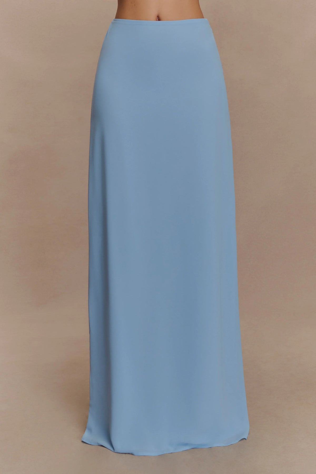 Katalina Chiffon Maxi Skirt Sky Blue