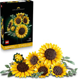 LEGO Botanicals Sunflower Bouquet Building Set for Adults Ages 18 Gift for Birthdays Artificial Flowers for Home Office Bedroom or Desk Decor 11502
