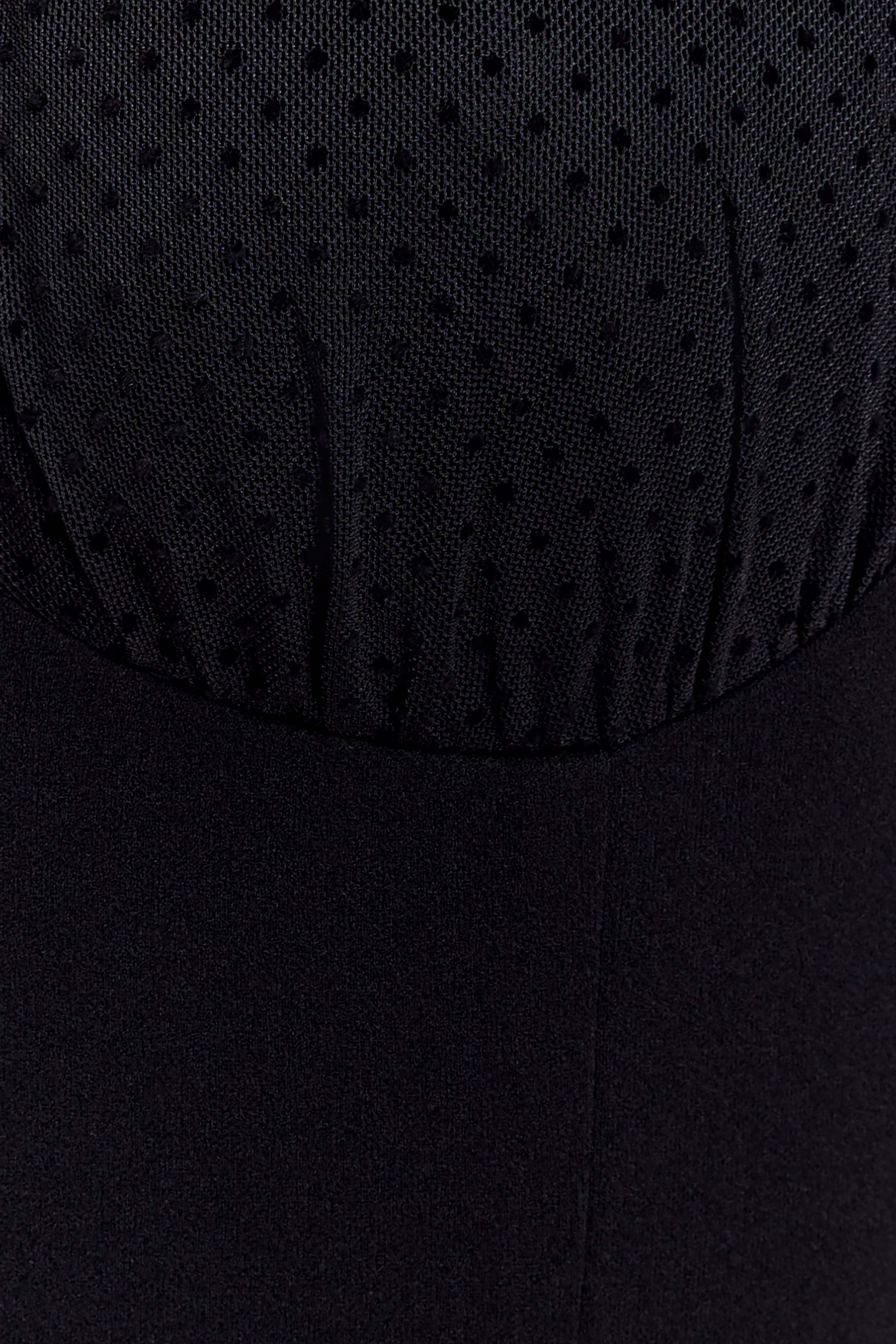 Cressida Crepe Halter Mini Dress Black
