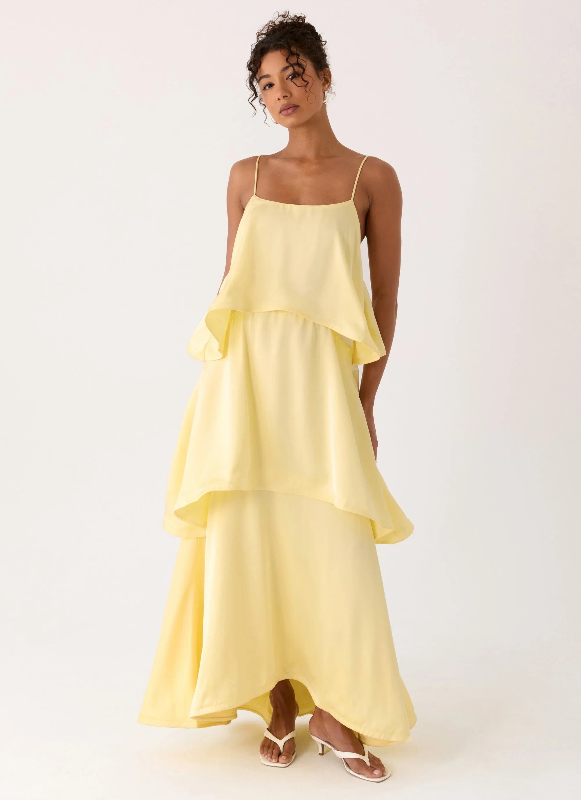 Becka Maxi Dress Yellow
