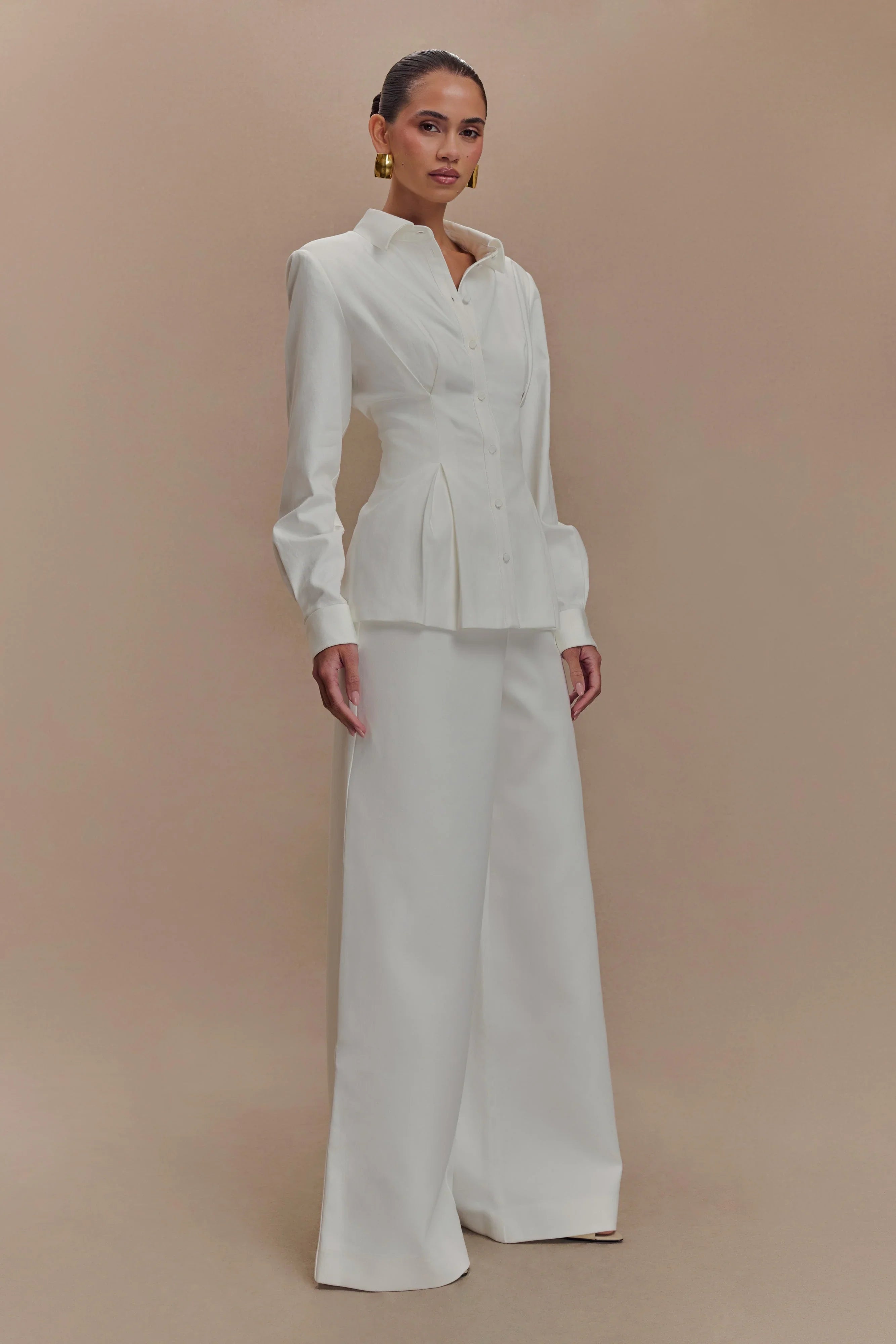 Rhia Oversized Shirt White