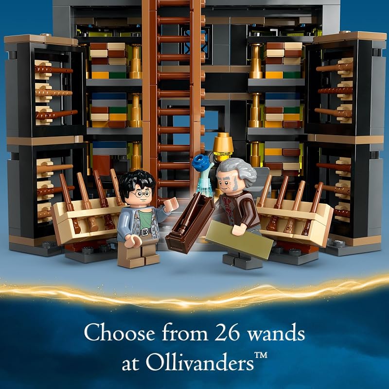 LEGO Harry Potter Ollivanders Madam Malkins Robes Building Toys Harry Potter Toys for Kids Boys Girls Age 8 Birthday Gift 76439