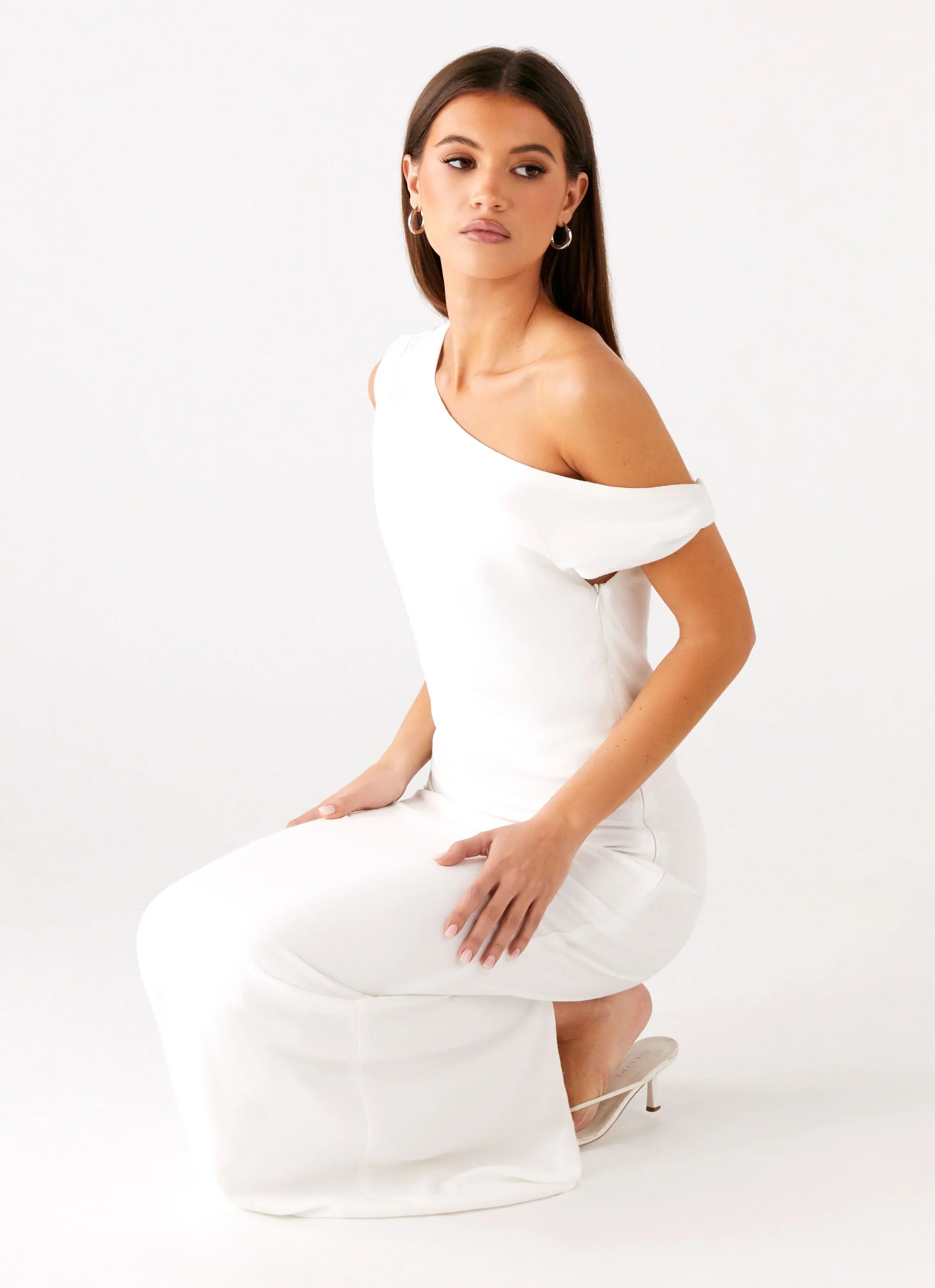 Mckenna Maxi Dress White