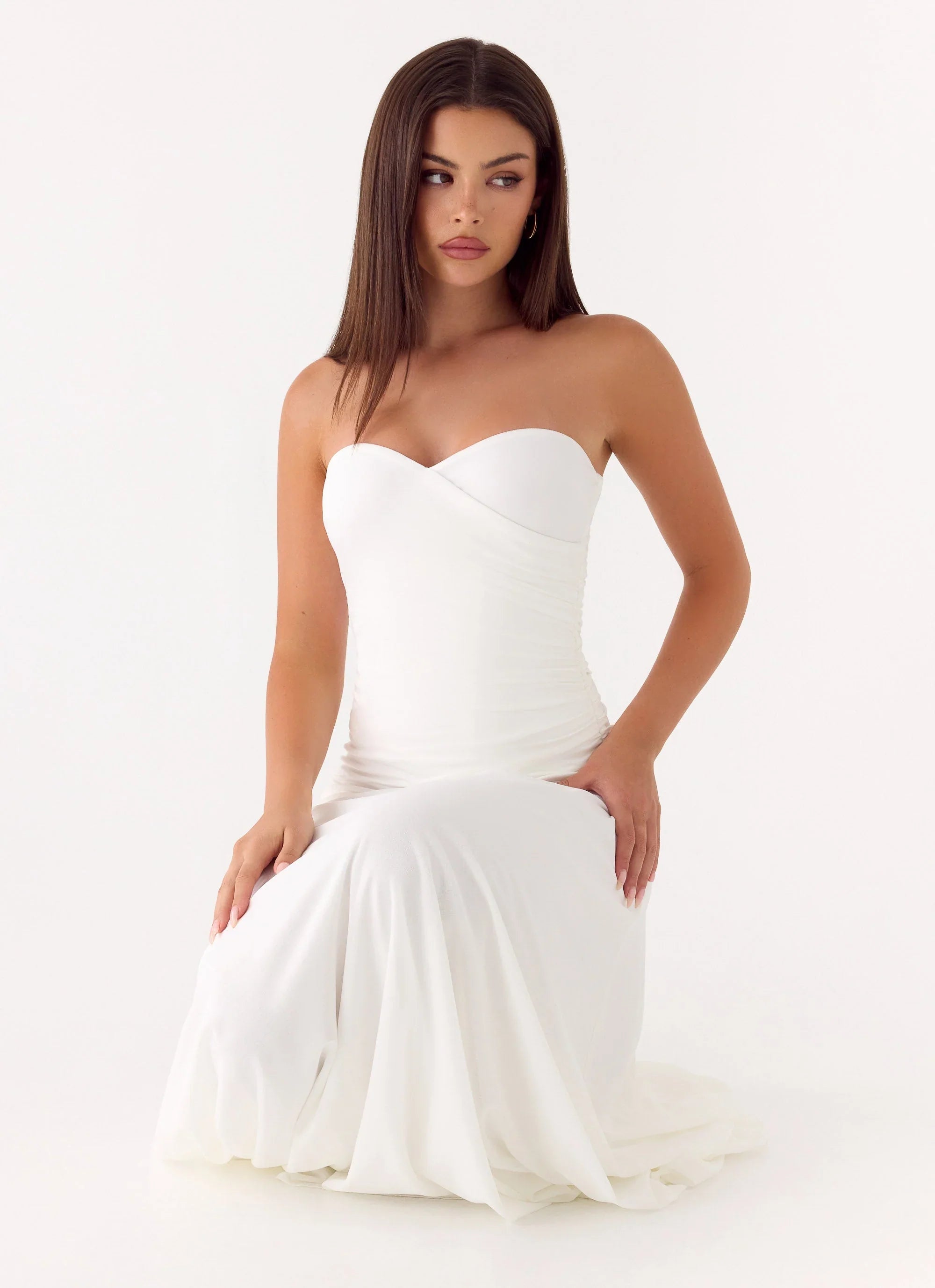Ruben Maxi Dress White