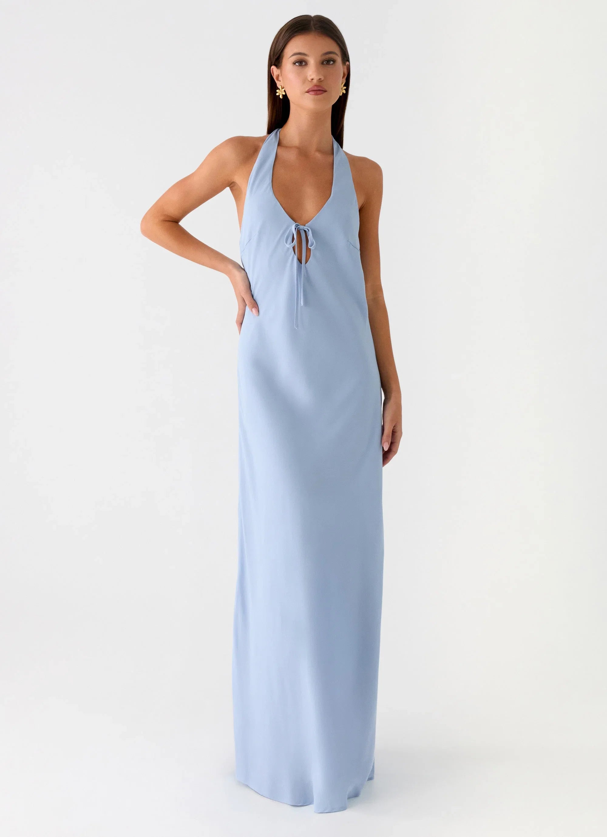 Coralie Maxi Dress Blue